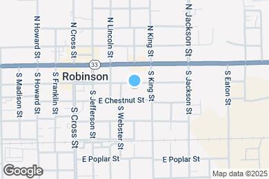 Map image of the property - 409 E Walnut St