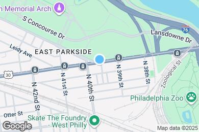 Map image of the property - 3934 W Girard Ave