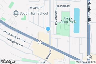 Map image of the property - 23817 Anza Ave