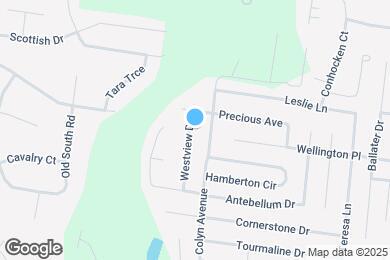 Map image of the property - 1421 Westview Dr