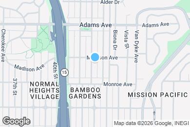 Map image of the property - 4567 Marlborough Dr