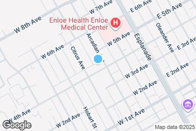 Map image of the property - 316 W 4th Ave