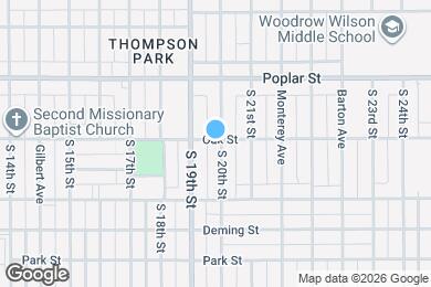 Map image of the property - 501 S 20th St