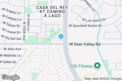 Map image of the property - 10239 W Via Del Sol
