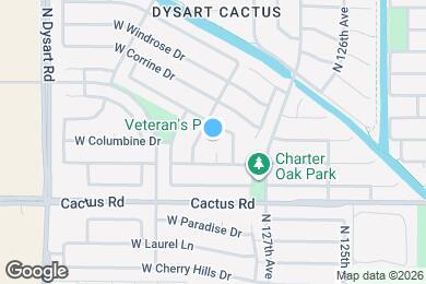 Map image of the property - 12314 N 127th Ln