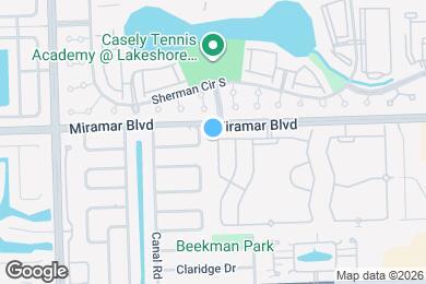Map image of the property - 2540 SW 85th Ter