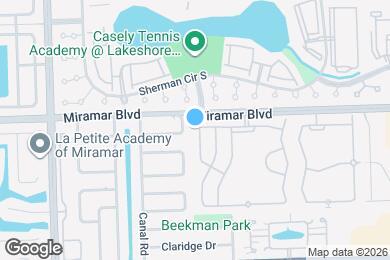 Map image of the property - 2540 SW 85th Terrace