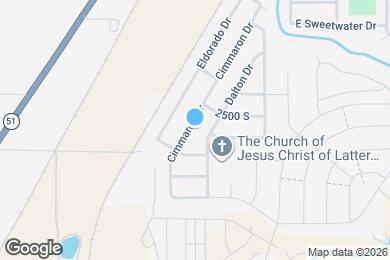 Map image of the property - 2533 Cimmaron Dr