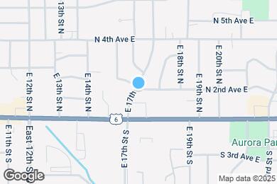 Map image of the property - 128 E 17th St N