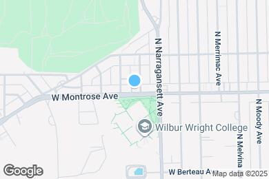 Map image of the property - 6440 W Montrose Ave