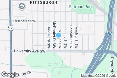 Map image of the property - 1151 Smith St SW