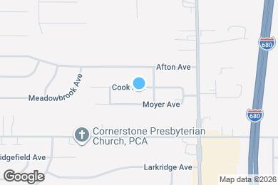 Map image of the property - 865 Cook Ave