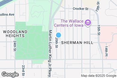Map image of the property - 713 20th St