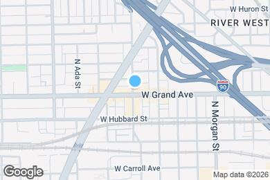 Map image of the property - 1166 W Grand Ave