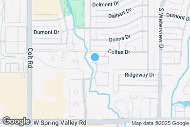 Map image of the property - 800 Dublin Dr