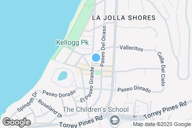 Map image of the property - Elan Beachcomber La Jolla