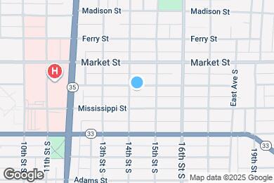 Map image of the property - 1412 Winnebago St