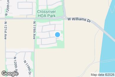 Map image of the property - 11727 W Foothill Ct