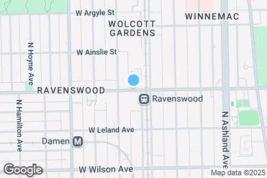 Map image of the property - 1830 W Lawrence Ave