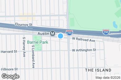 Map image of the property - 1014 S Humphrey Ave
