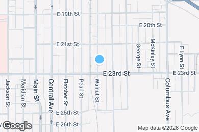 Map image of the property - 2210 Walnut St