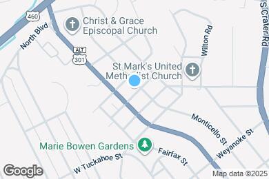 Map image of the property - 1662 Monticello St