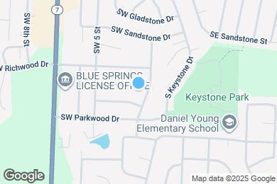 Map image of the property - 216 SW Redwood Dr