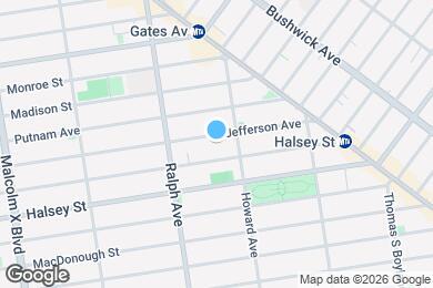 Map image of the property - 902 Jefferson Ave