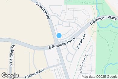 Map image of the property - 15609 E Broncos Pl