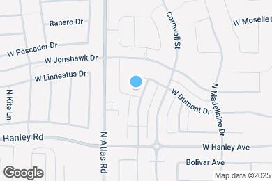 Map image of the property - 3041 W Pascal Dr