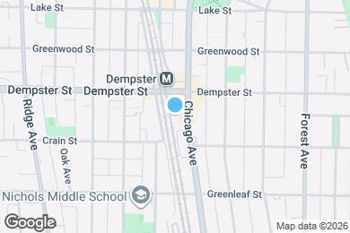 Map image of the property - 1222 Chicago Ave