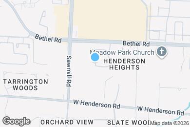 Map image of the property - 5345 Stonemeadow Ave