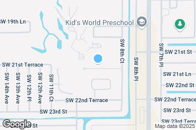 Map image of the property - 913 SW 21st Ln
