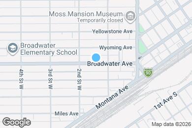 Map image of the property - 118 Broadwater Ave