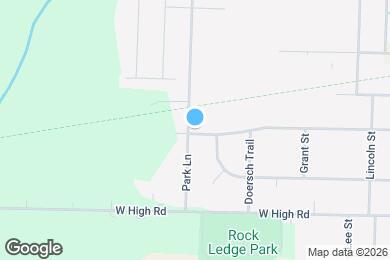 Map image of the property - 673 W Factory St