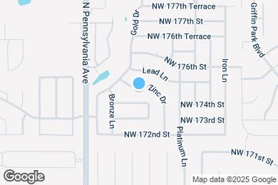 Map image of the property - 17533 Zinc Dr