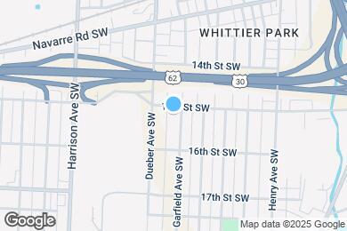 Map image of the property - 1507 Garfield Ave SW