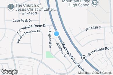 Map image of the property - 14291 S Attleboro Dr