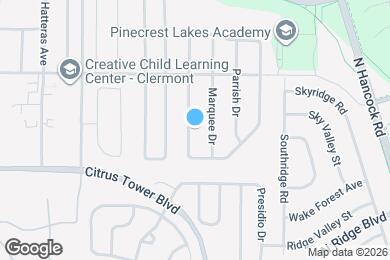 Map image of the property - 1040 Scenic View Cir