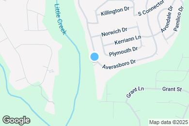 Map image of the property - 605 Averasboro Dr
