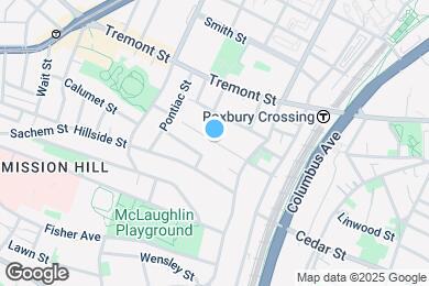 Map image of the property - 58 Alleghany St
