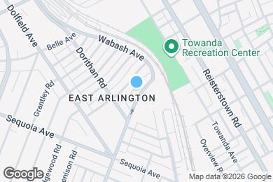 Map image of the property - 4024 Hilton Rd