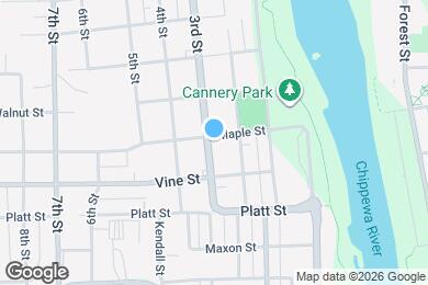 Map image of the property - 2031 3rd St