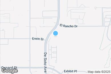 Map image of the property - 6200 De Soto Ave