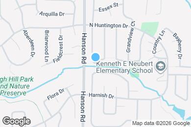 Map image of the property - 1431 Brookwood Cir