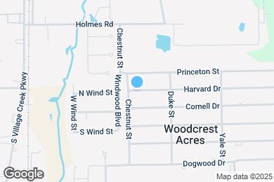 Map image of the property - 8427 Harvard Dr