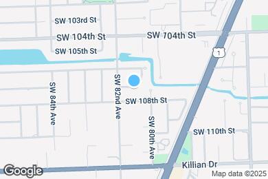 Map image of the property - 8100 SW 107th St