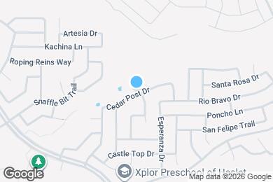 Map image of the property - 14237 Cedar Post Dr