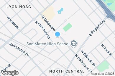 Map image of the property - 635 N Delaware St