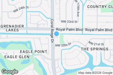 Map image of the property - 2073 Coral Ridge Dr